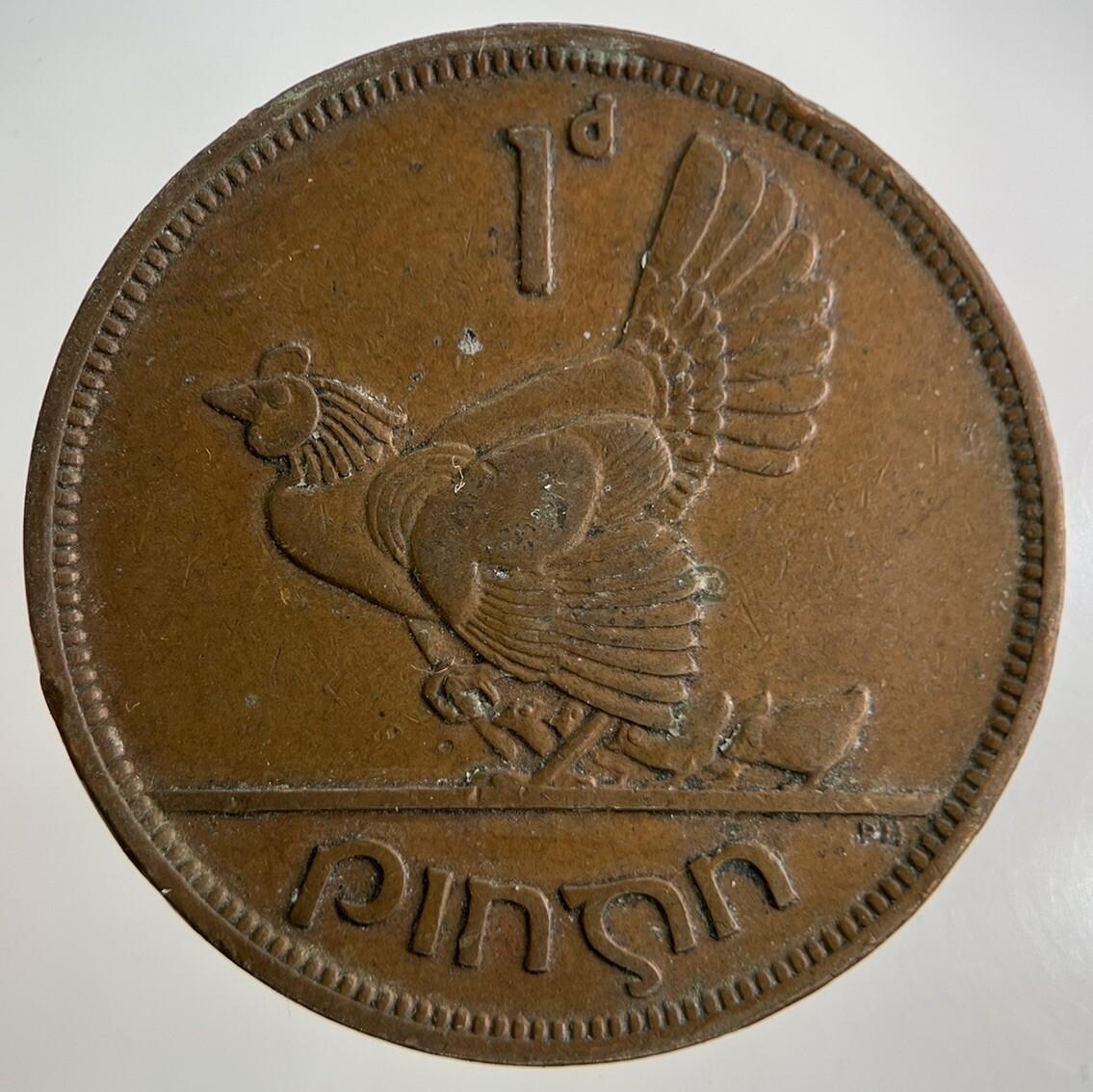 1942 Irish One Penny Coin | Fine Collectable Grade