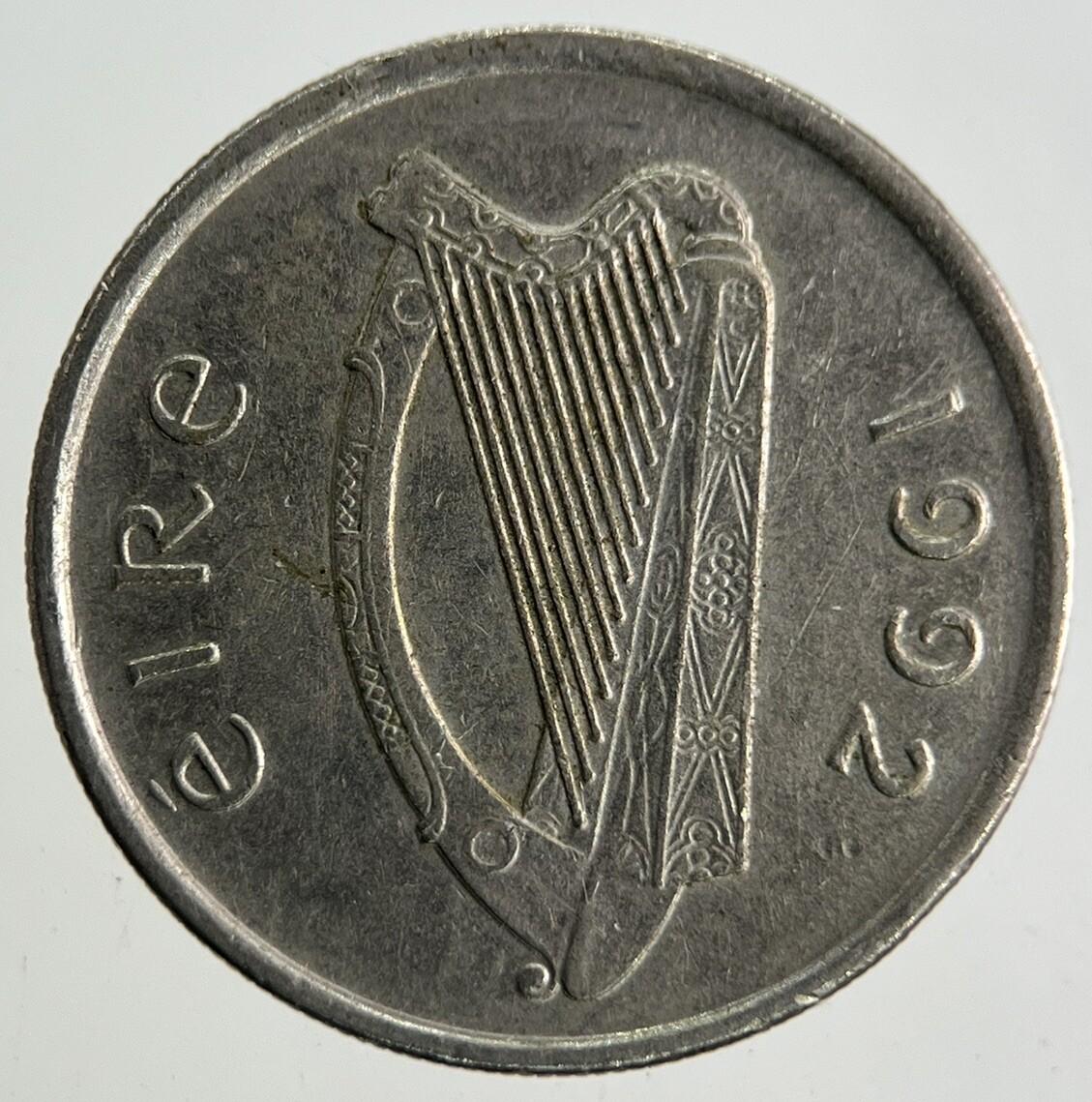 1992 Irish 5p Five-Pence Coin | Fine Collectable Grade