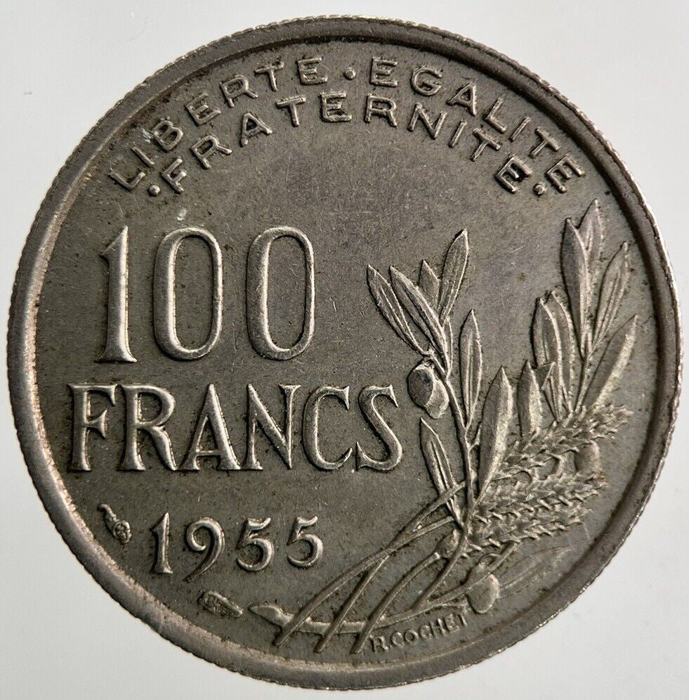 1955 France 100 Francs Coin | Fine Collectable Grade