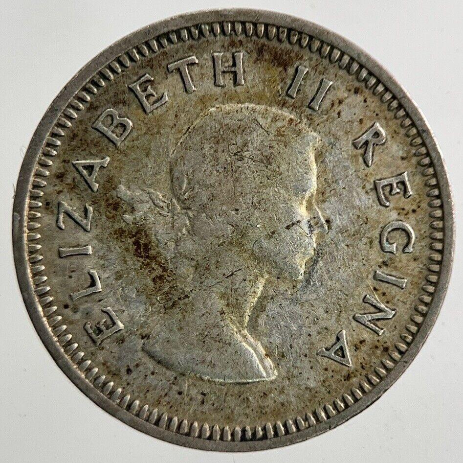 1955 South Africa Threepence Silver Coin | Very High Grade