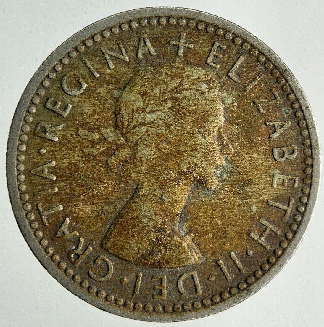 1956 Elizabeth II 2nd Sixpence Coin | Fine Collectable Grade