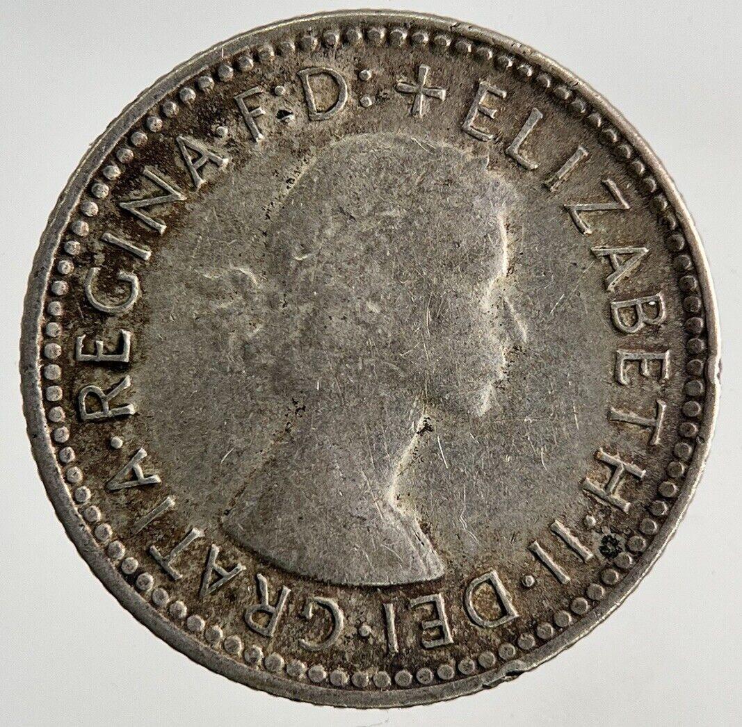 1956 Australia Sixpence Silver Coin | Fine Collectable Grade