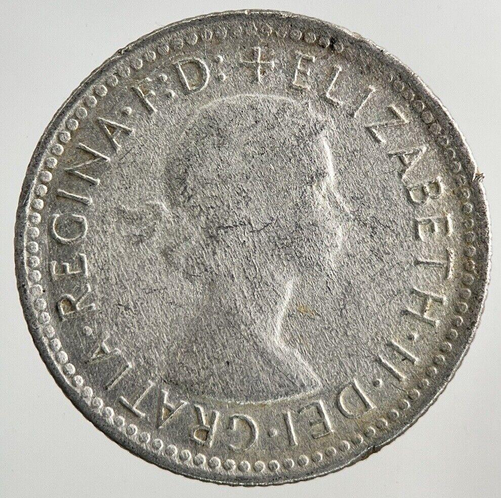 1957 Australia Sixpence Silver Coin | Fine Collectable Grade