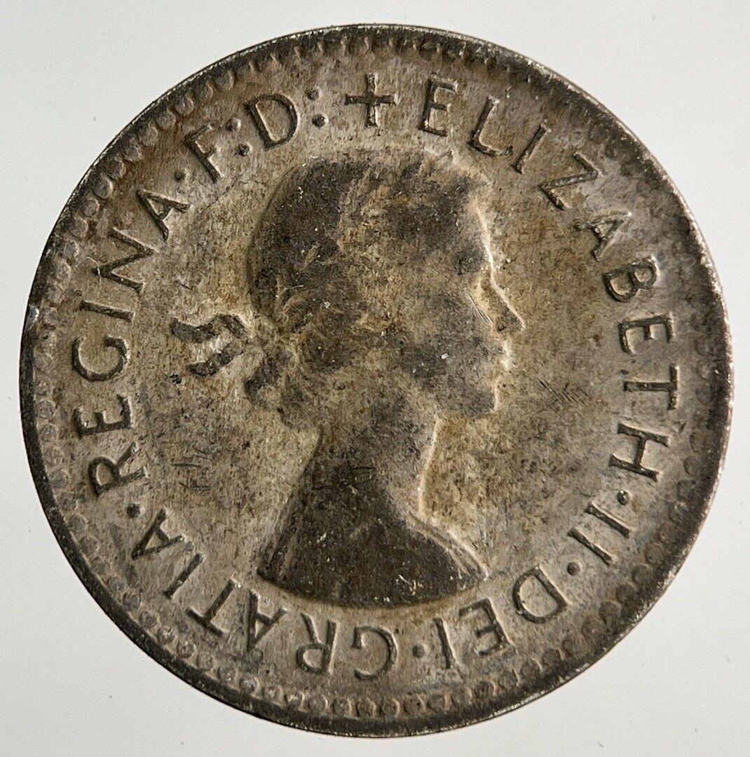 1957 Australia Threepence Silver Coin | Fine Collectable Grade