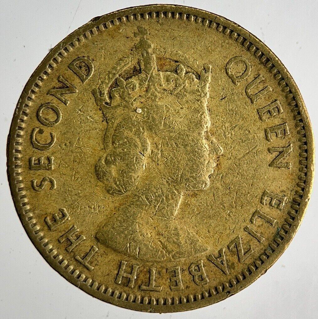 1957 Hong Kong 10 Cents Coin | Fine Collectable Grade