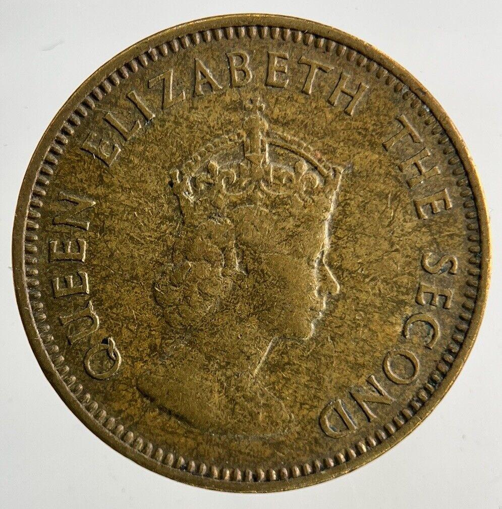 1957 Jersey Brass 1/4th One Fourth Of A Shilling Coin | Fine Collectable Grade