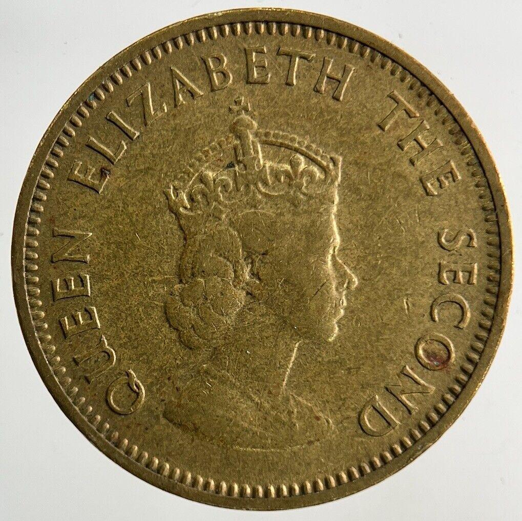 1957 Jersey Brass 1/4th One Fourth Of A Shilling Coin | Fine Collectable Grade