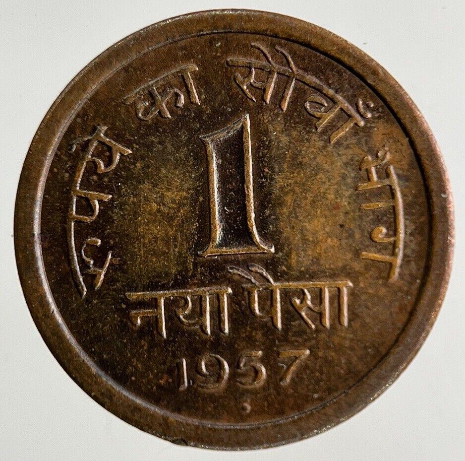 1957 India 1 Paise Coin | Fine Collectable Grade
