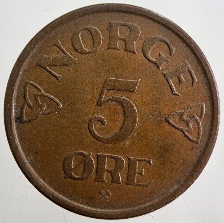 1957 Norway 5 Ore Coin | Very High Grade | a3937