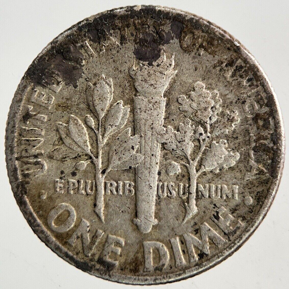 1957 US USA Roosevelt Dime Silver Coin | Collectable Grade