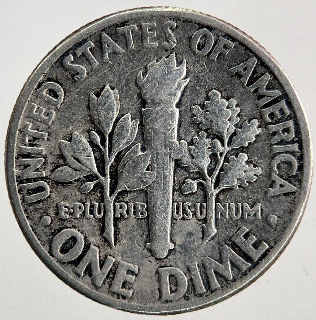1957 US USA Roosevelt Dime Silver Coin | Fine Collectable Grade
