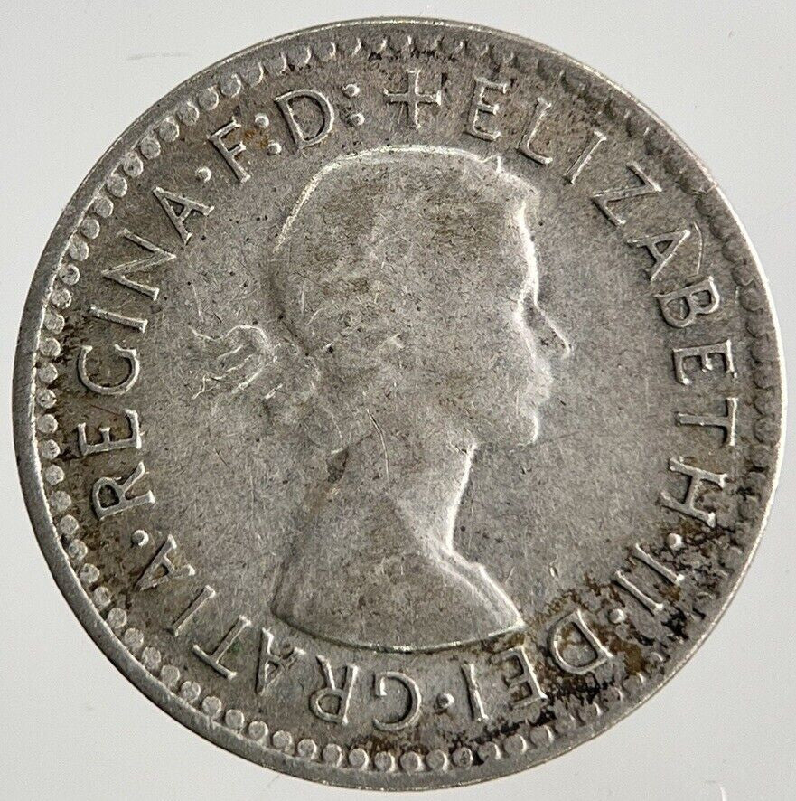 1959 Australia Threepence Silver Coin | Fine Collectable Grade