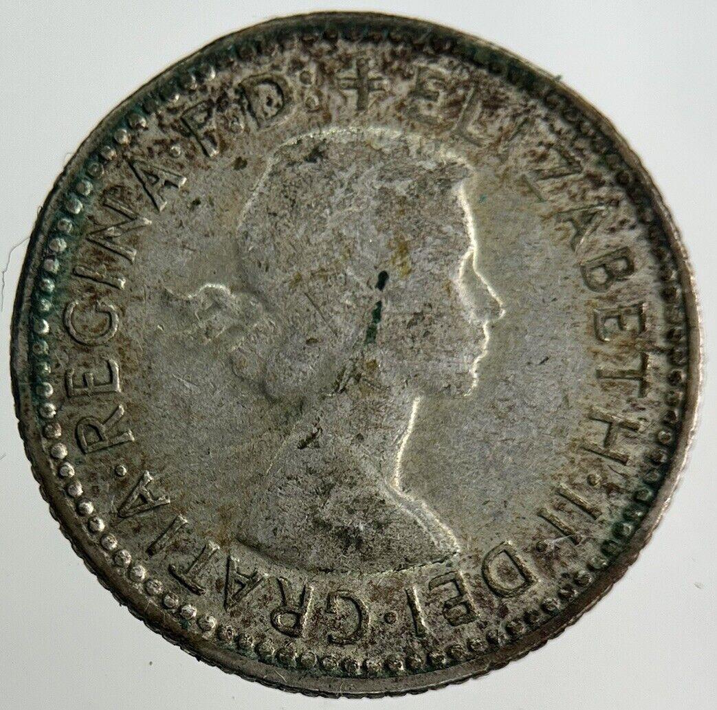 1959 Australia Sixpence Silver Coin | Fine Collectable Grade