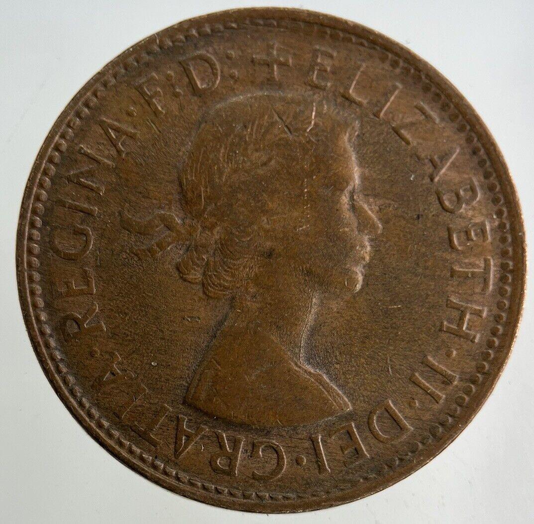 1960 Australia Half-Penny Coin | Fine Collectable Grade