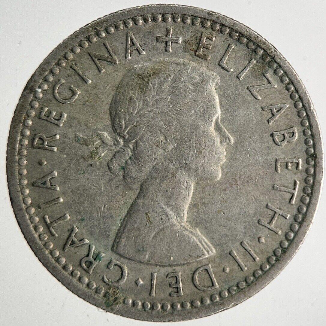1960 Elizabeth II 2nd Sixpence Coin | Fine Collectable Grade