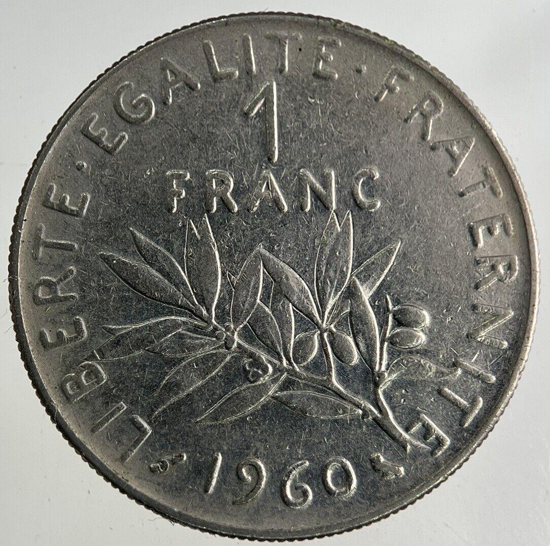 1960 France 1 Franc Coin | Fine Collectable Grade