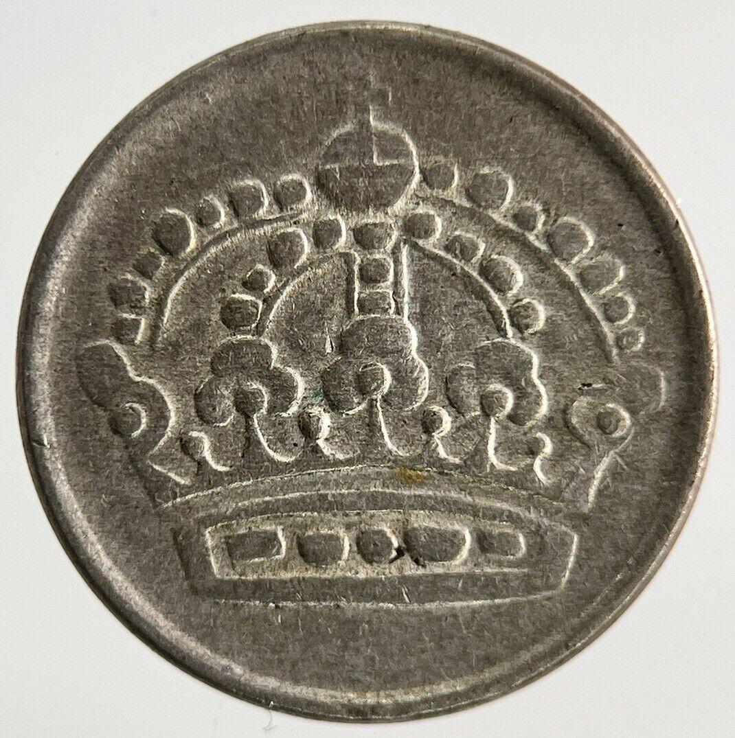 1960 Sweden 10 Ore Silver Coin | Fine Collectable Grade