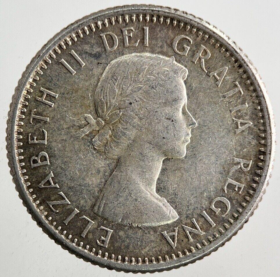 1961 Canada 10 Cents Silver Coin | Fine Collectable Grade