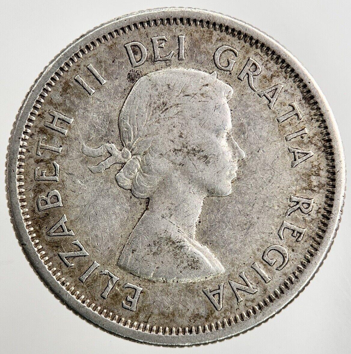 1961 Canada 25 Cents Silver Coin | Fine Collectable Grade