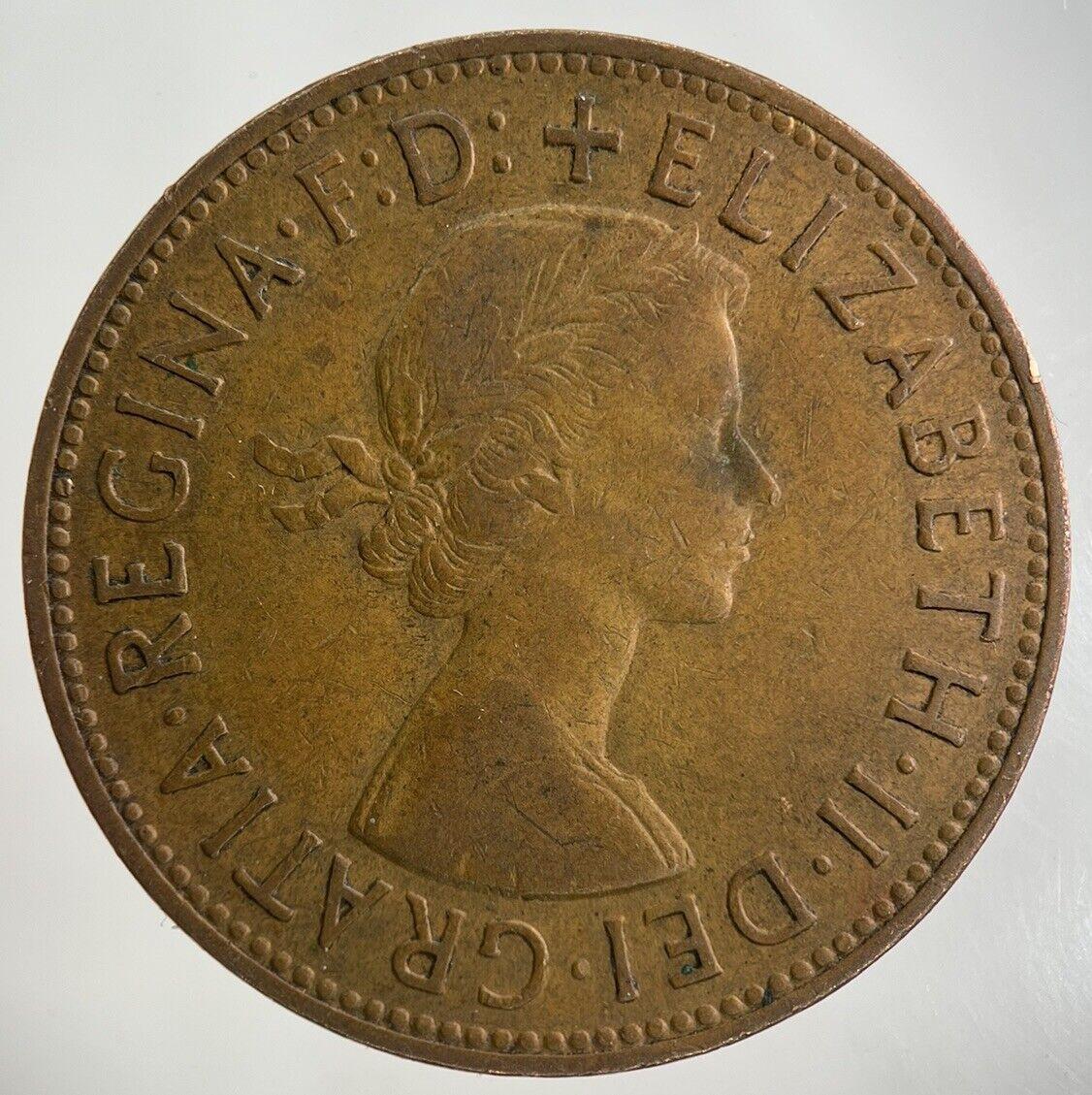 1961 Elizabeth II 2nd One Penny Coin | Fine Collectable Grade