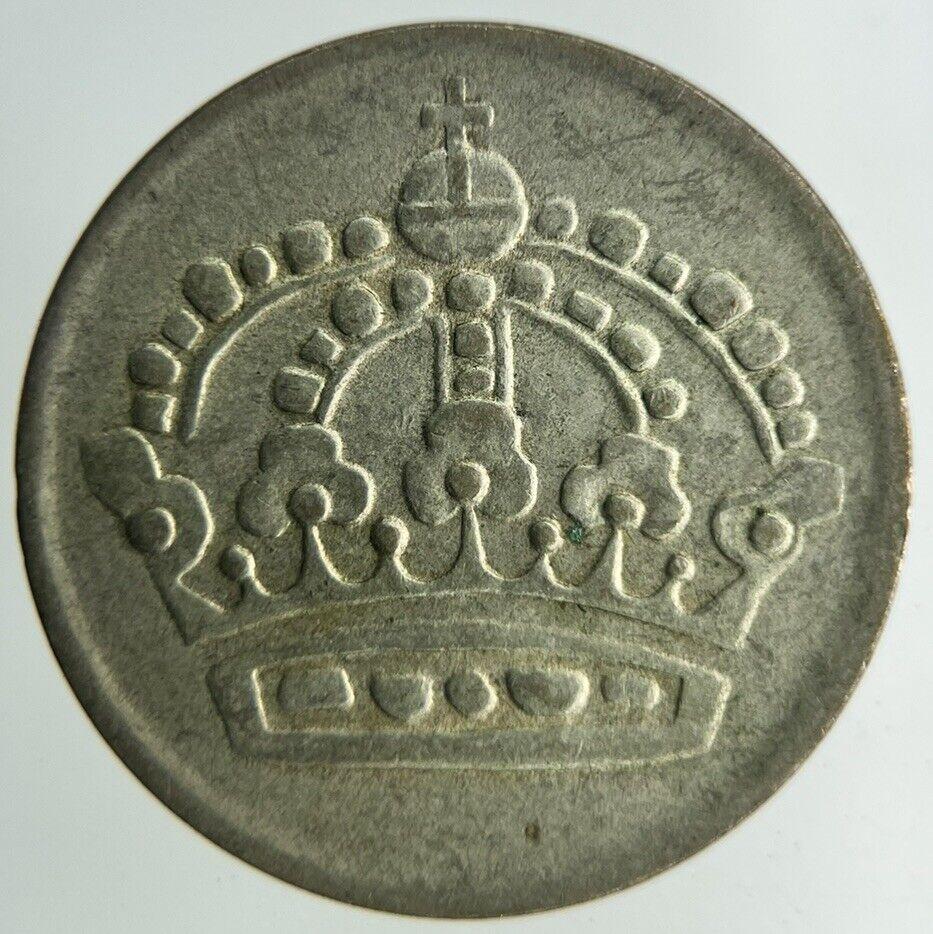 1961 Sweden 50 Ore Silver Coin | Fine Collectable Grade