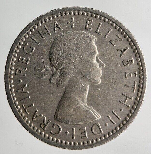 1961 Elizabeth II 2nd Sixpence Coin | Fine Collectable Grade