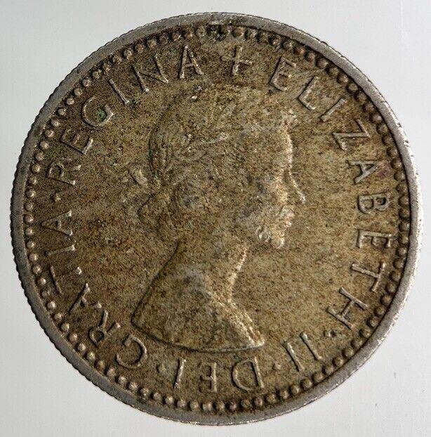 1961 Elizabeth II 2nd Sixpence Coin | Fine Collectable Grade