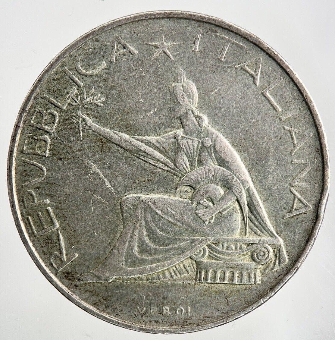 1961 Italy 500 Lira Silver Coin | Fine Collectable Grade