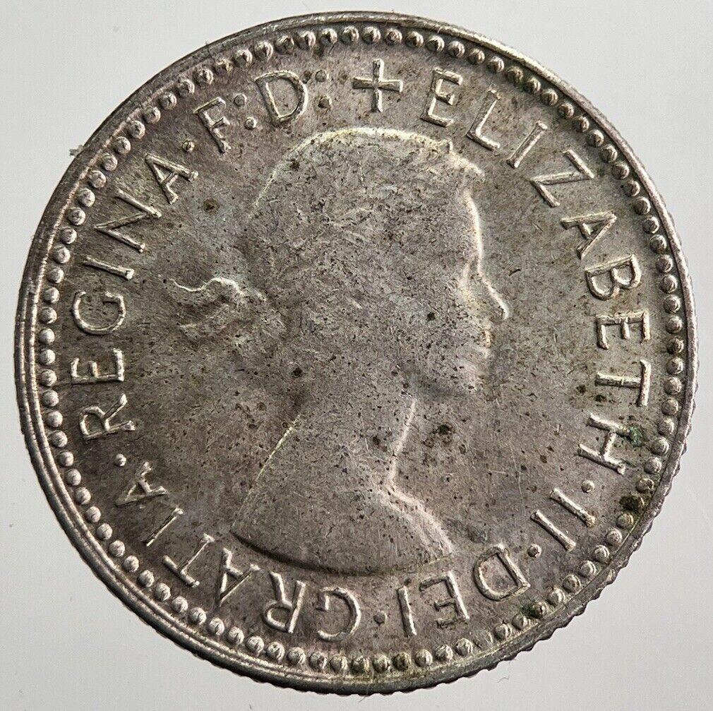 1962 Australia Sixpence Silver Coin | Fine Collectable Grade | a8002