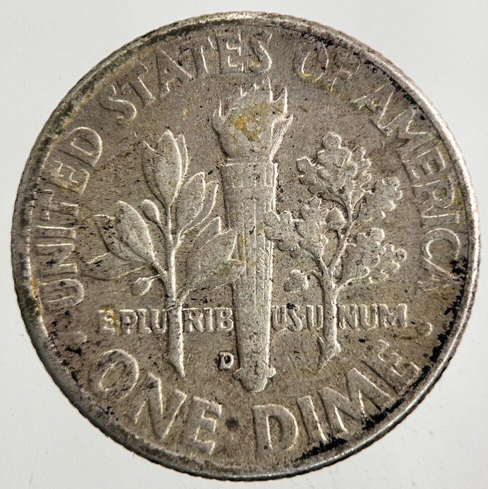 1961-D US USA Roosevelt Dime Silver Coin | Collectable Grade