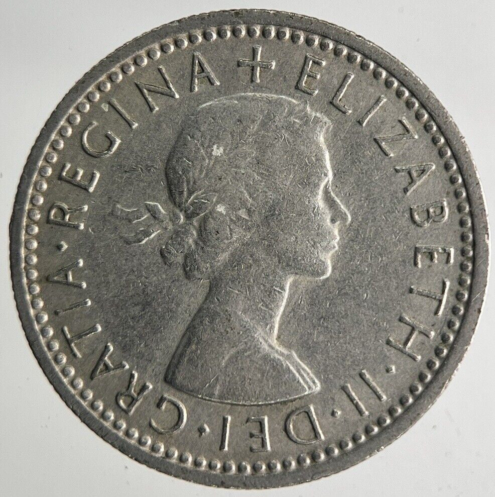 1962 Elizabeth II 2nd Sixpence Coin | Fine Collectable Grade