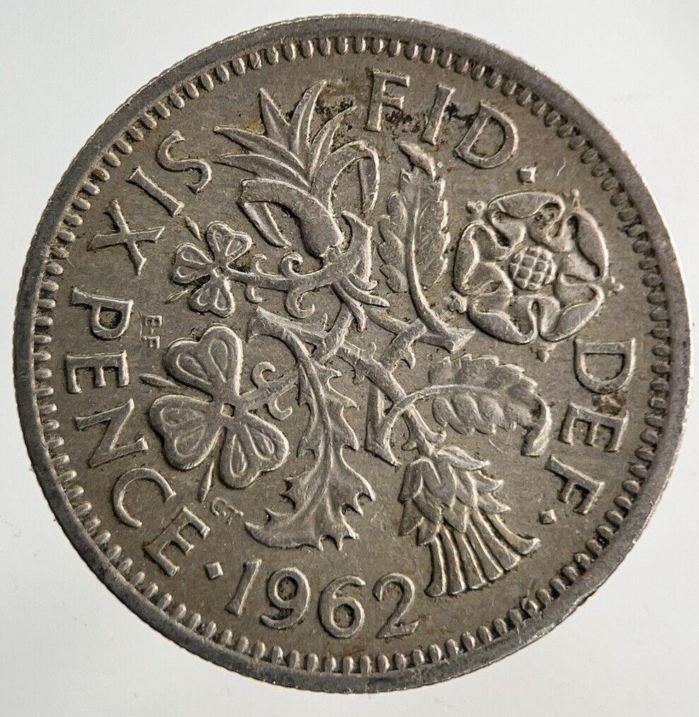 1962 Elizabeth II 2nd Sixpence Coin | Fine Collectable Grade