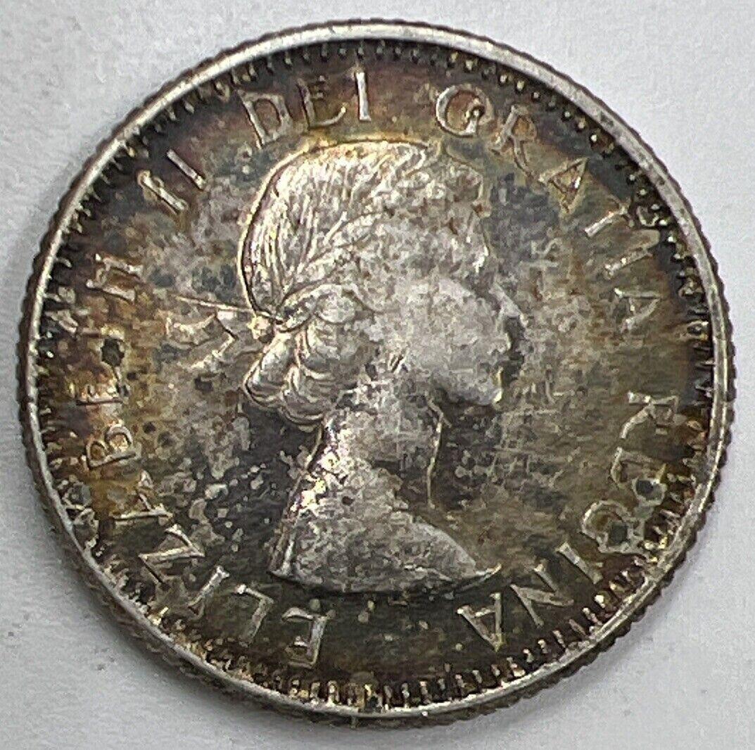 1962 Canada 10 Cents Silver Coin | Fine Collectable Grade | a1492