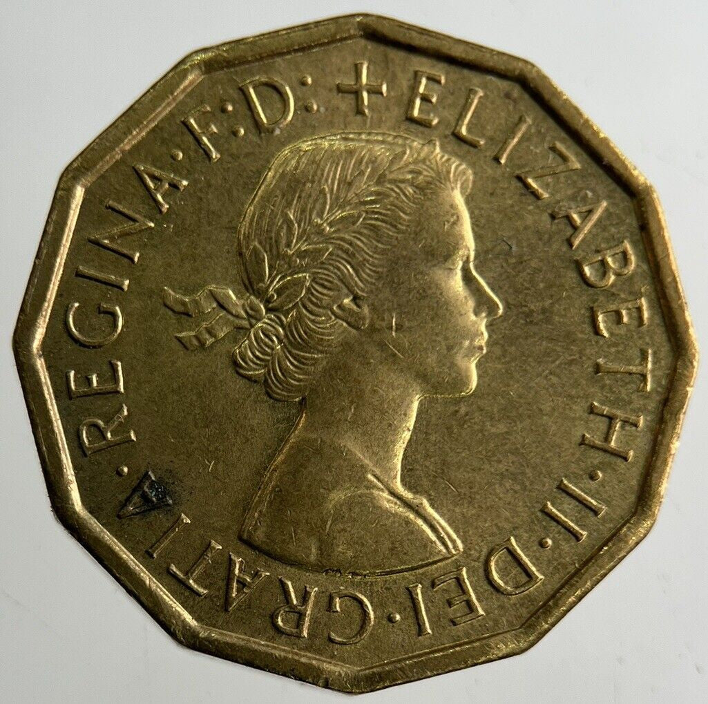 1962 Elizabeth II 2nd Threepence Coin | Very High Grade