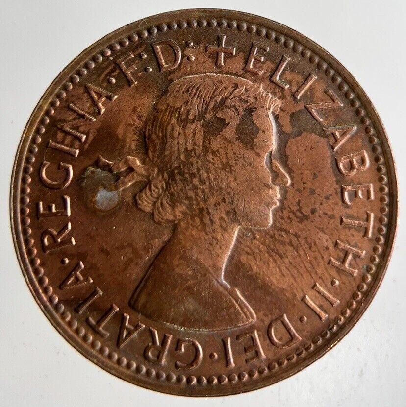 1963 Australia Half Penny Coin | Very High Grade