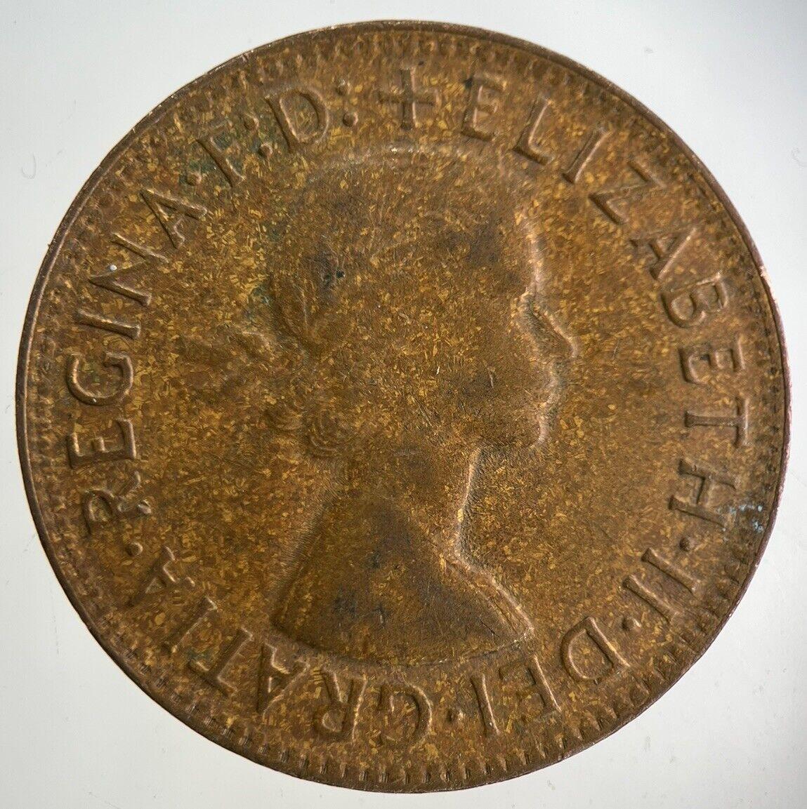 1963 Australia One Penny Coin | Fine Collectable Grade