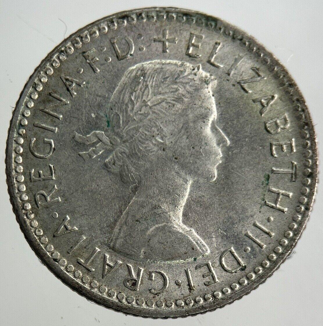1963 Australia Sixpence Silver Coin | Very Fine Grade
