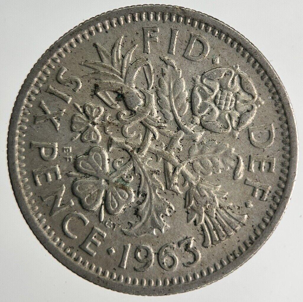 1963 Elizabeth II 2nd Sixpence Coin | Fine Collectable Grade