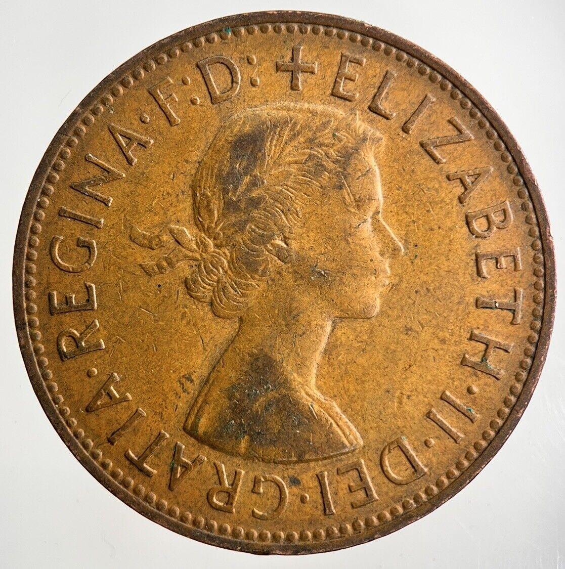 1963 Elizabeth II 2nd One Penny Coin | Fine Collectable Grade