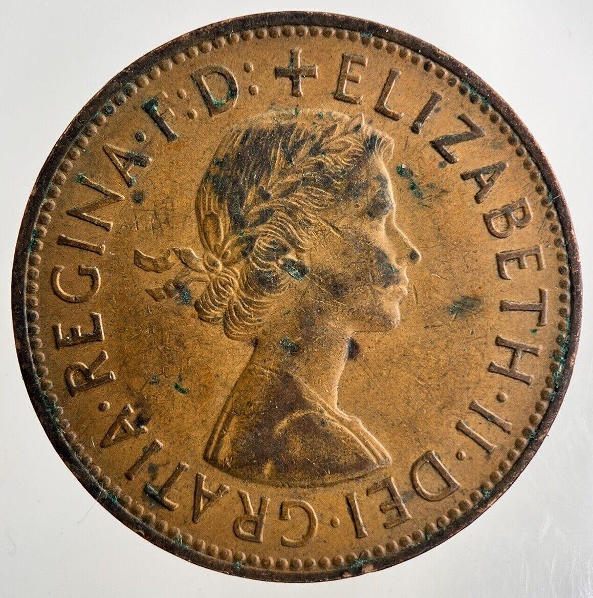 1963 Elizabeth II 2nd One Penny Coin | Fine Collectable Grade