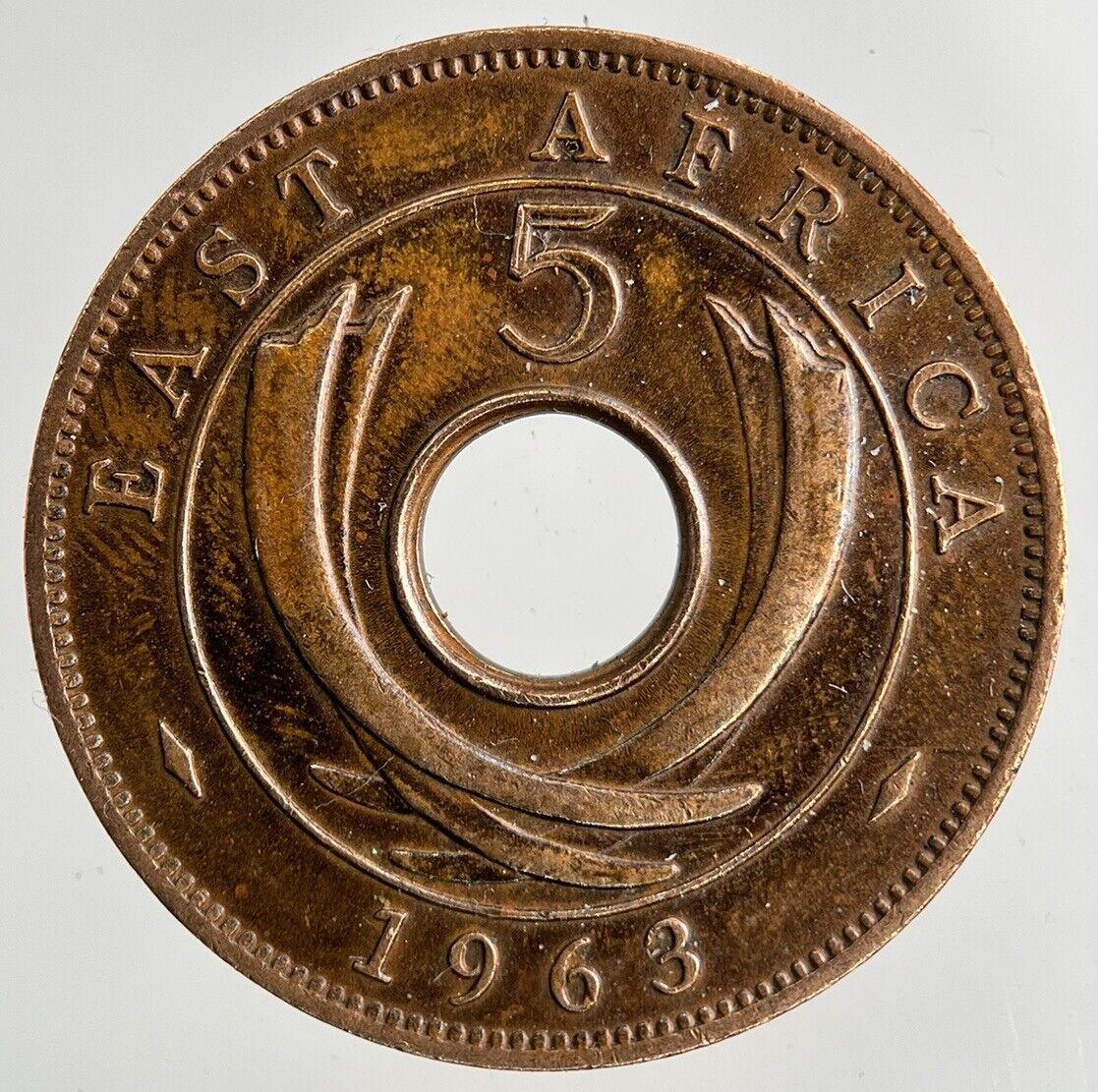 1963 East Africa 5 Cents Coin | Very High Grade