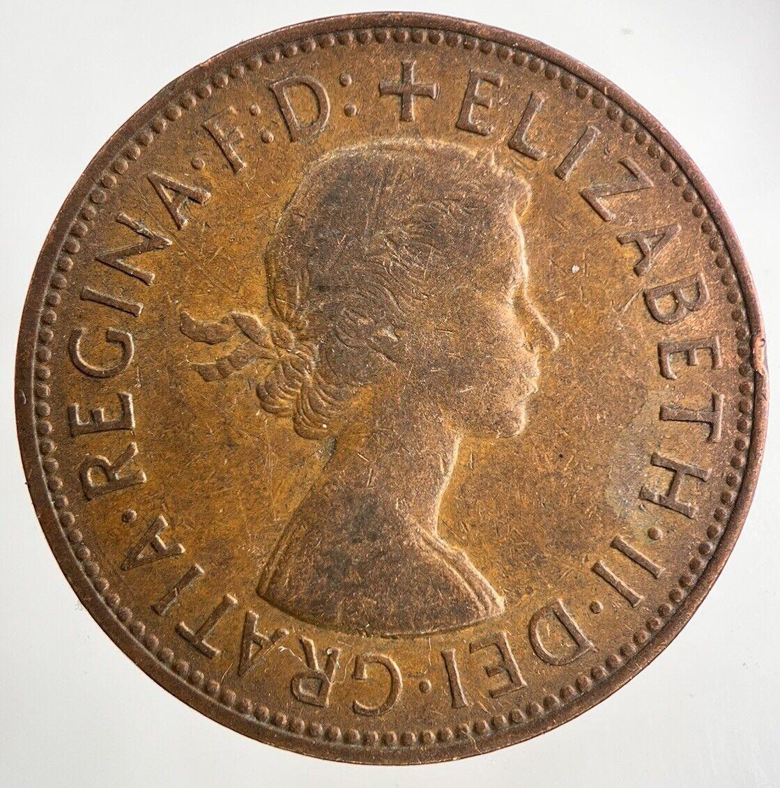 1963 Elizabeth II 2nd One Penny Coin | Fine Collectable Grade