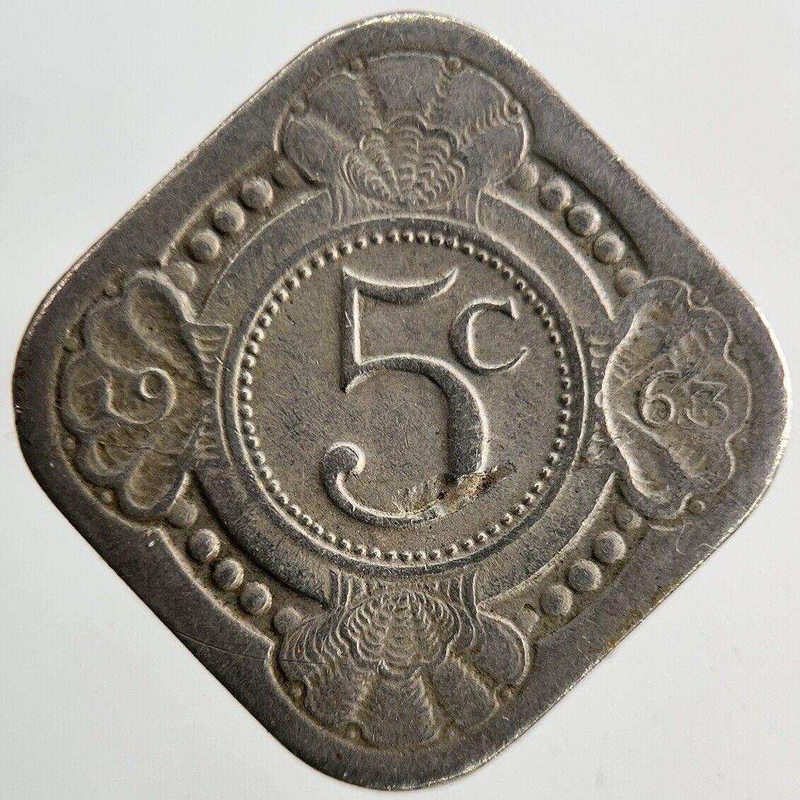 1963 Netherlands 5 Cents Coin | Fine Collectable Grade