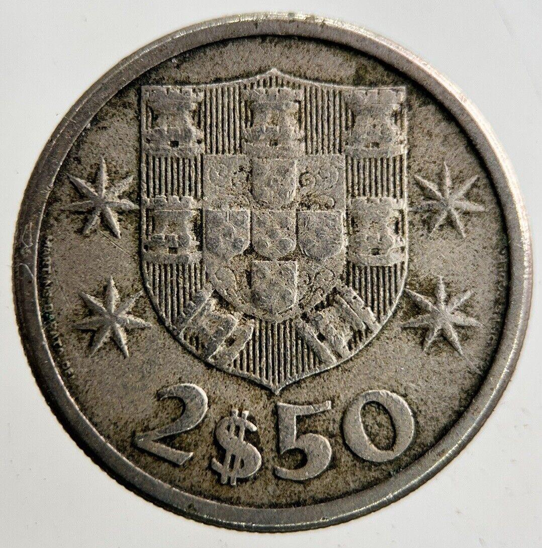 1963 Portugal 2.5 Escudos Coin | Fine Collectable Grade