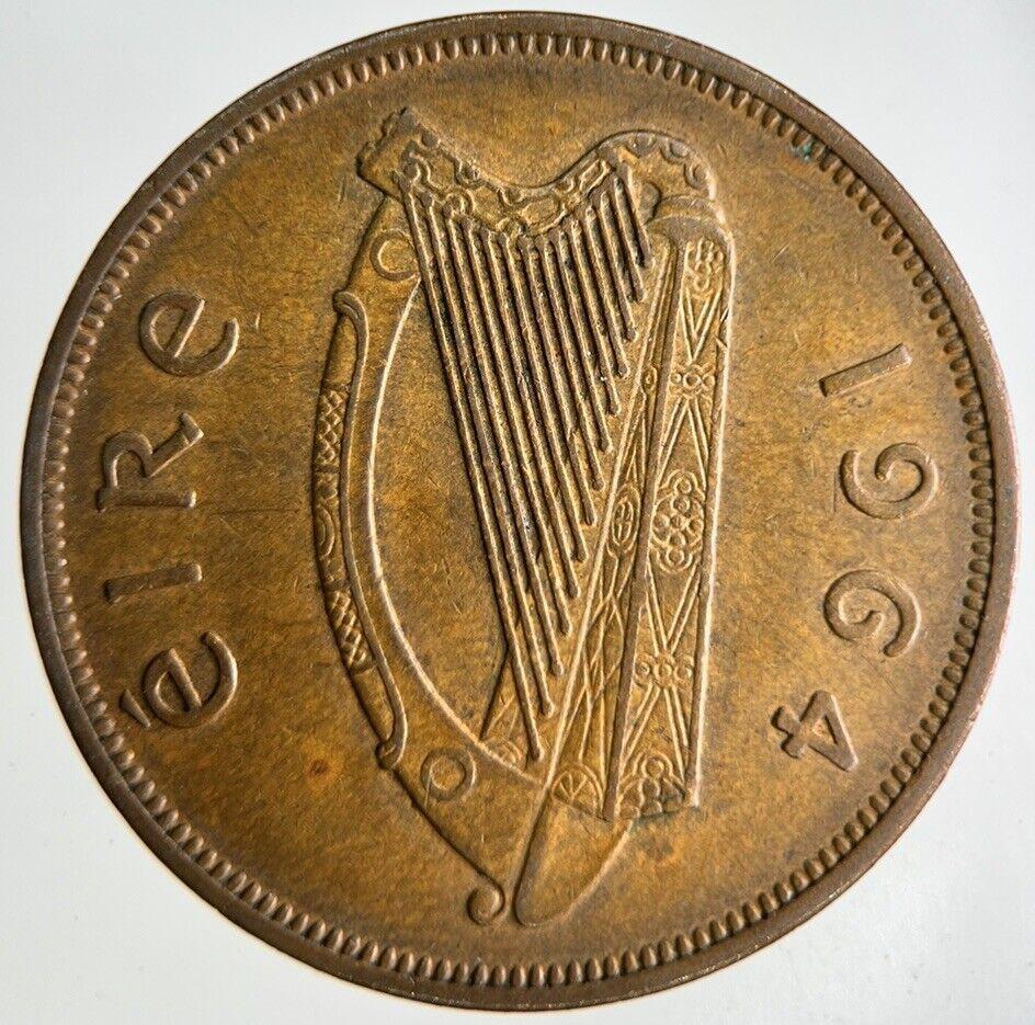 1964 Irish One Penny Coin | Very High Grade