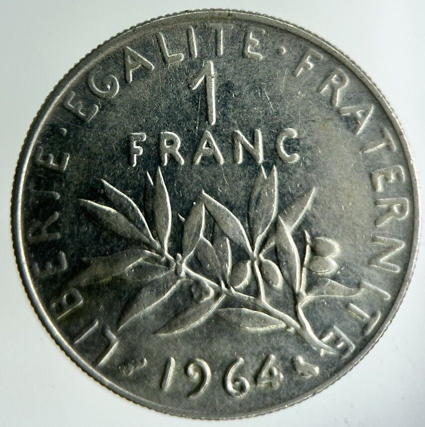 1964 France 1 Franc Coin | Fine Collectable Grade