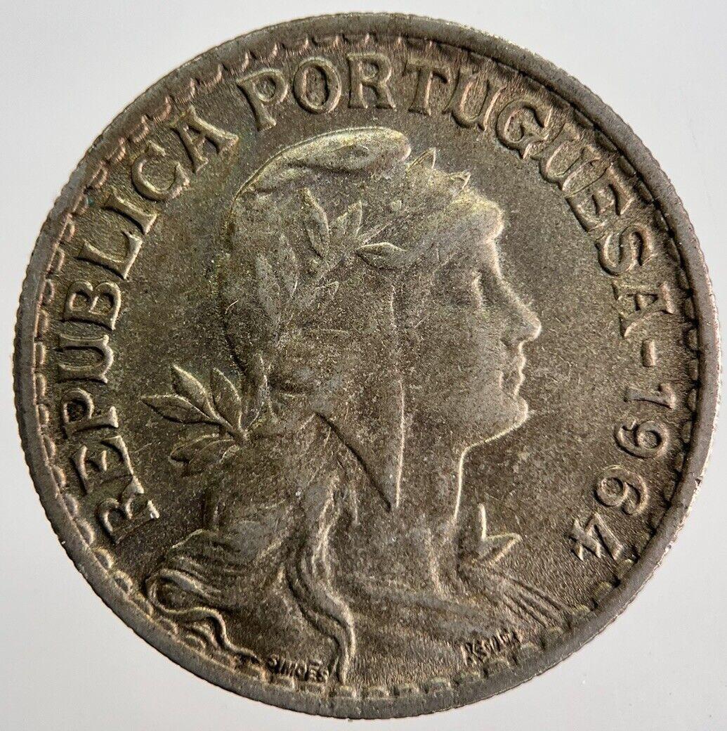 1964 Portugal 1 One Escudo Coin | Fine Collectable Grade | a7166