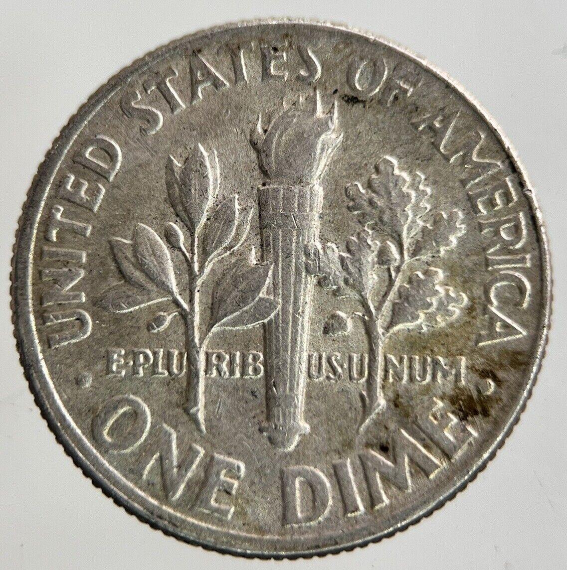 1964 US USA Roosevelt One Dime Silver Coin | Fine Collectable Grade