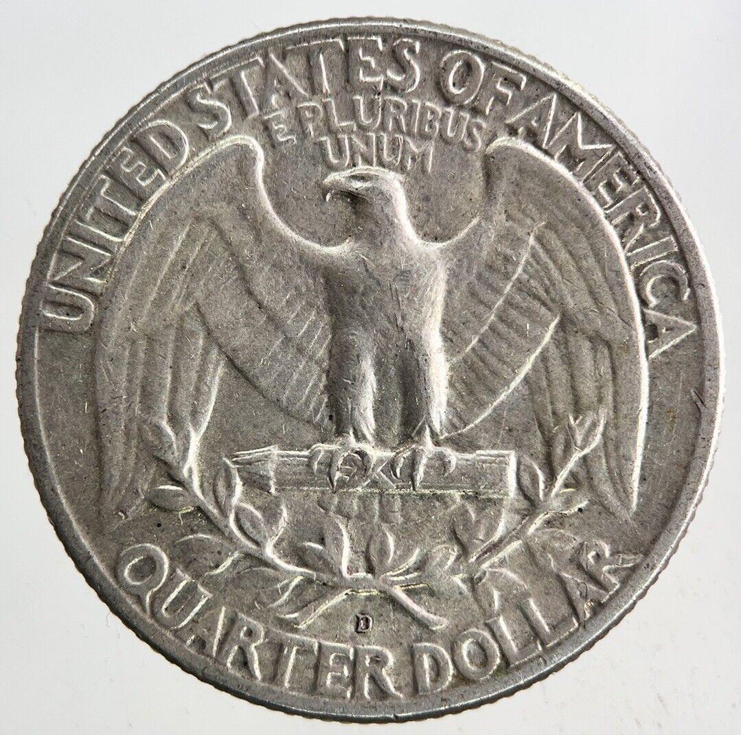 1964-D US USA Quarter Dollar Silver Coin | Fine Collectable Grade
