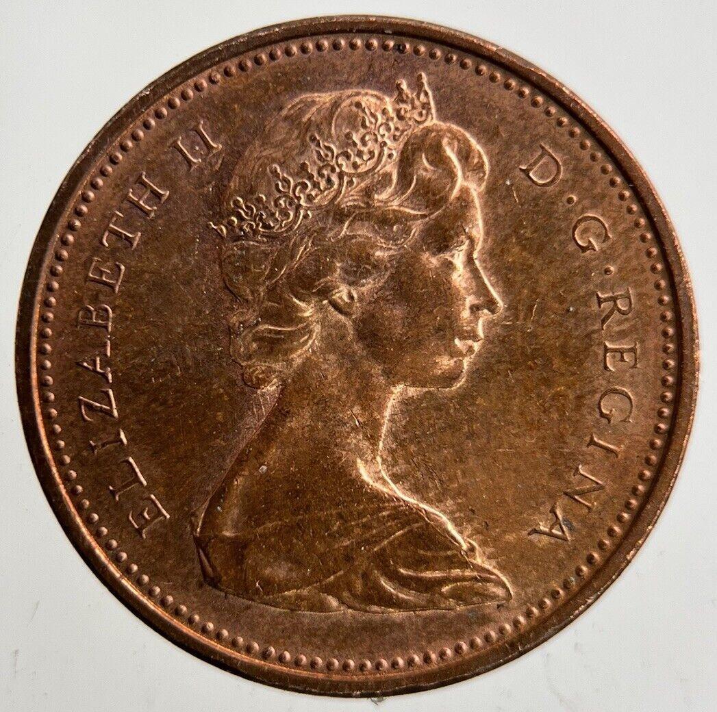 1965 Canada 1 Cent Coin | Fine Collectable Grade